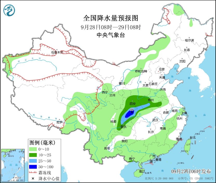 黑龙江和华南沿海等地有较强降雨  内蒙古和东北地区气温走低(图2)